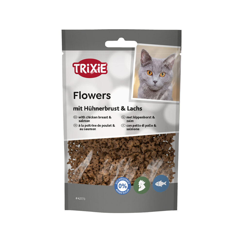 Trixie Flowers - Chicken Breast & Salmon - Chicken & Salmon - 50 g