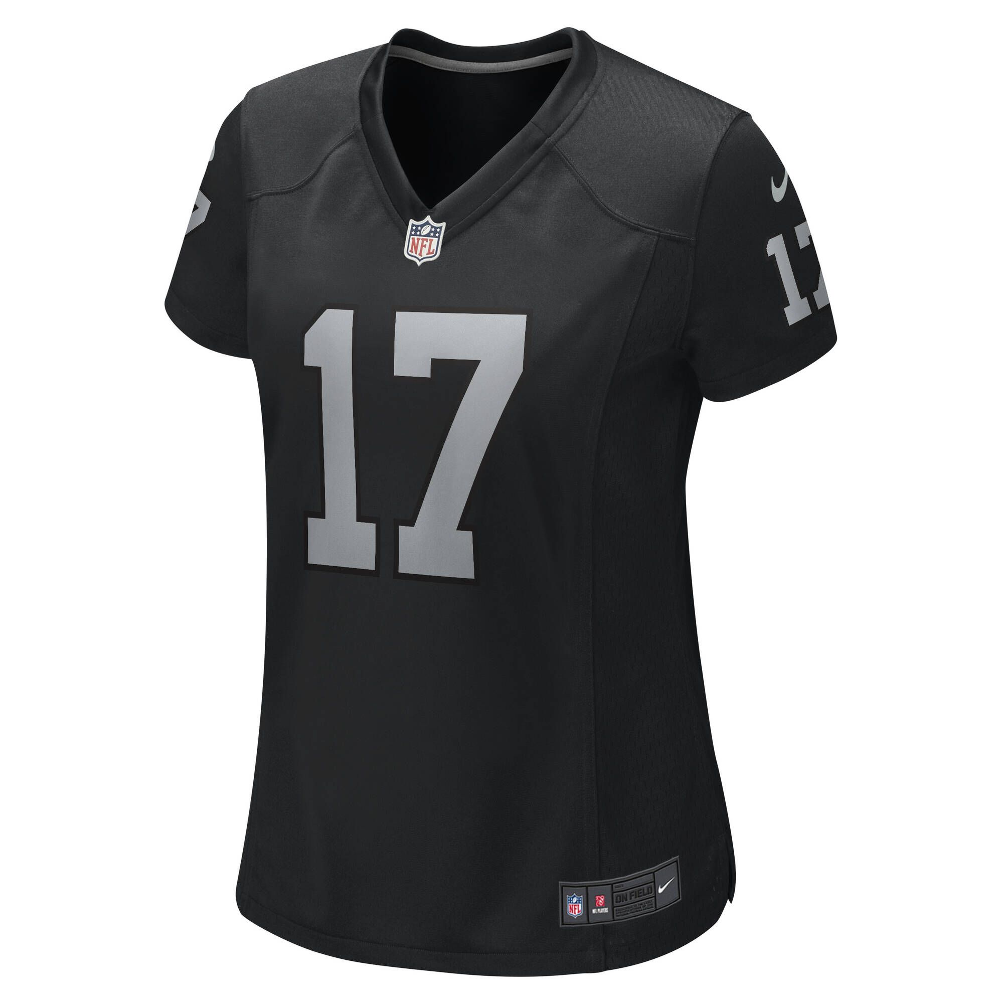 Davante Adams #17 Las Vegas Raiders Nike Game NFL Jersey Black (WOMEN'S)