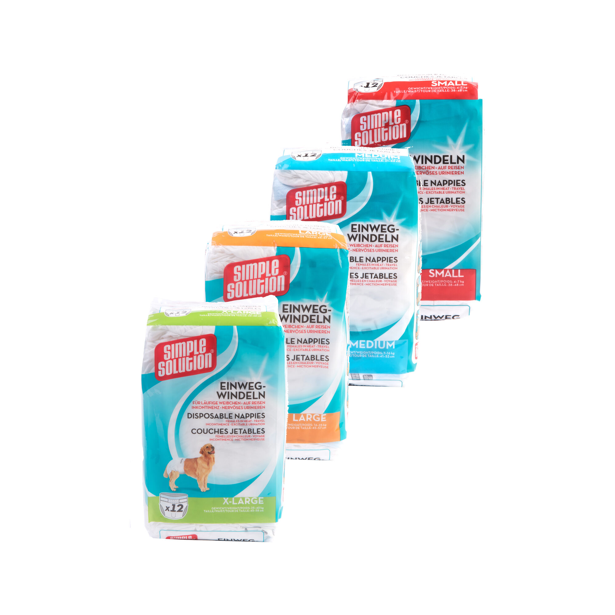 Simple Solution Dog Diaper - S