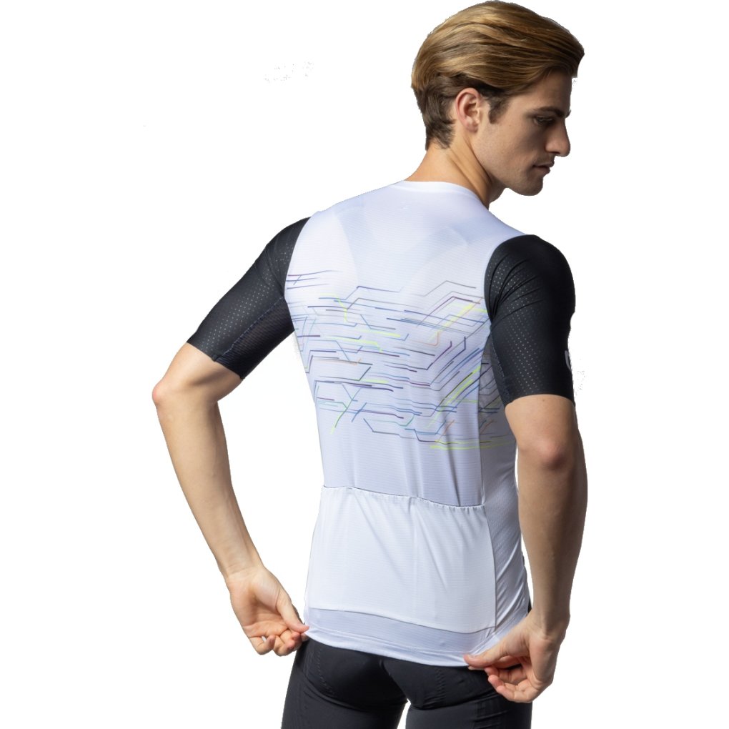 Alé PR-E Megabyte Short Sleeve Jersey Men - white