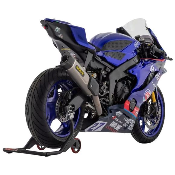 Ligne Complète Arrow Indy Race Titane Racing - Collecteur Titane - GrisYAMAHA 600 YZF-R6 (RJ27) - 2017 - 2024Ref : AW0857 / 71218CKR