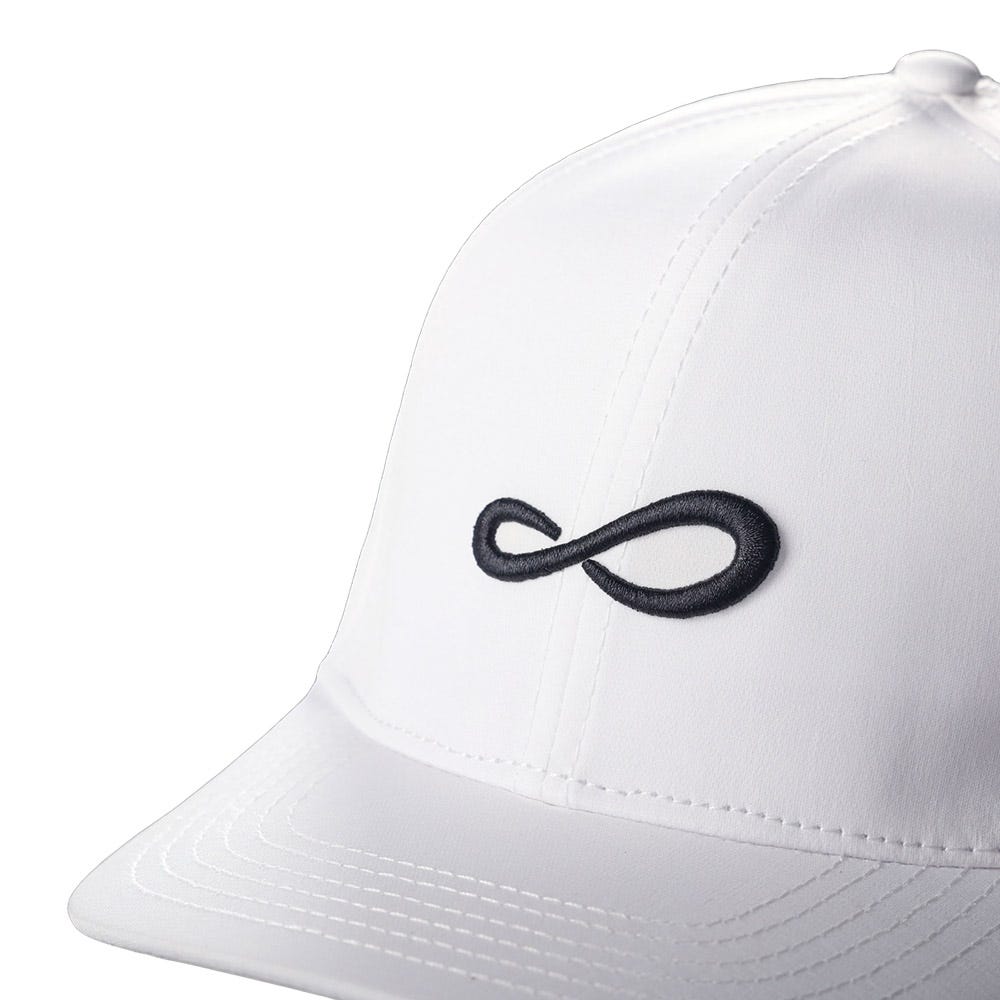 WHITE ENDLESS ICON CAP