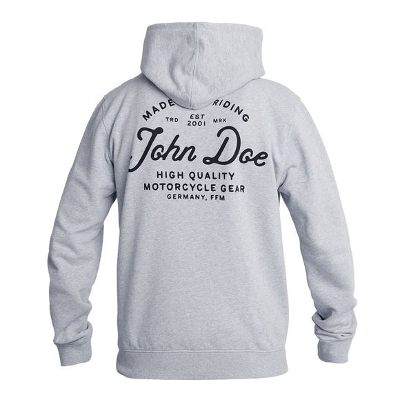 John Doe Hoodie Jd Lettering - Gray SweatshirtRef: JDE0244