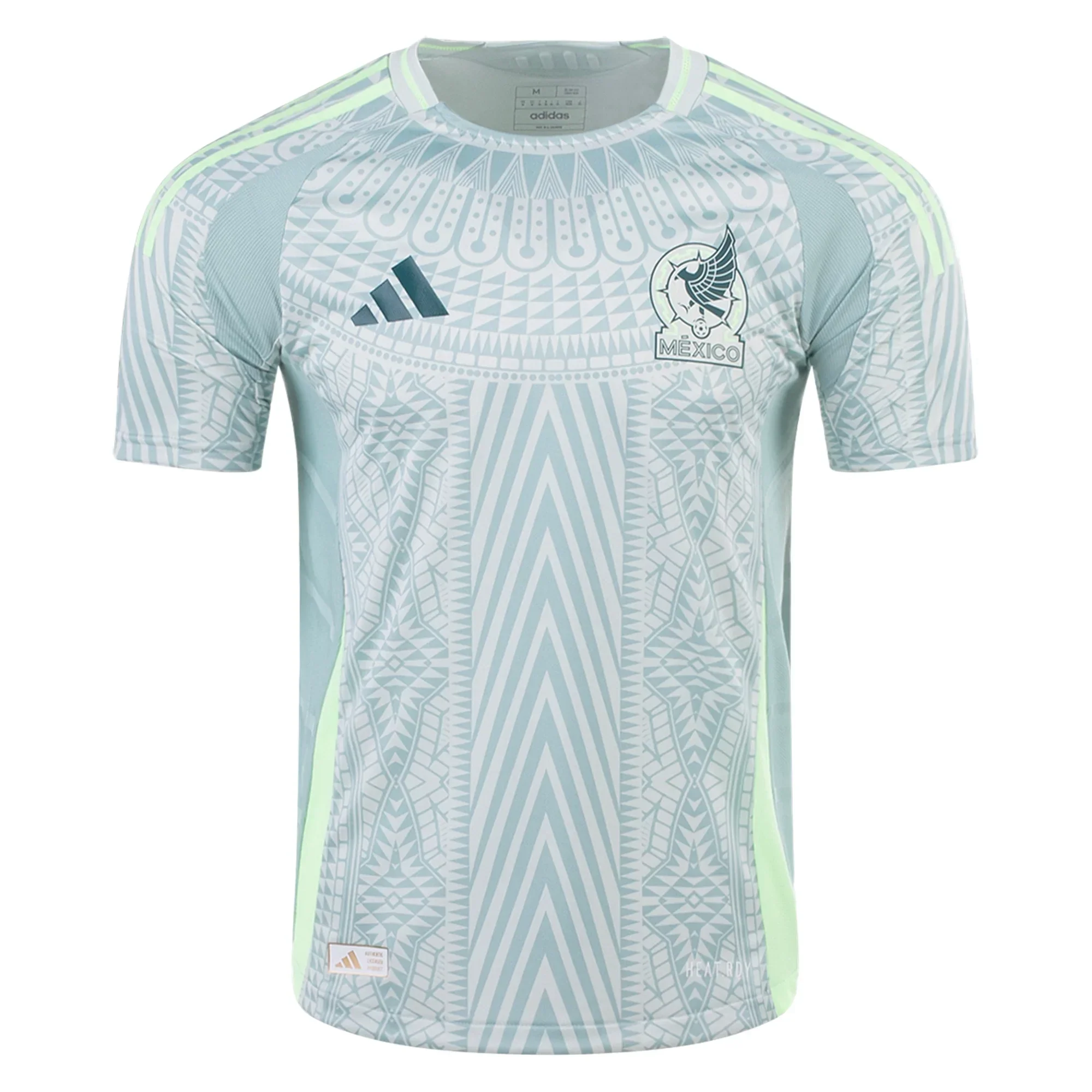 Mens Mexico Authentic Away Jersey 24/25 (Linen Green)
