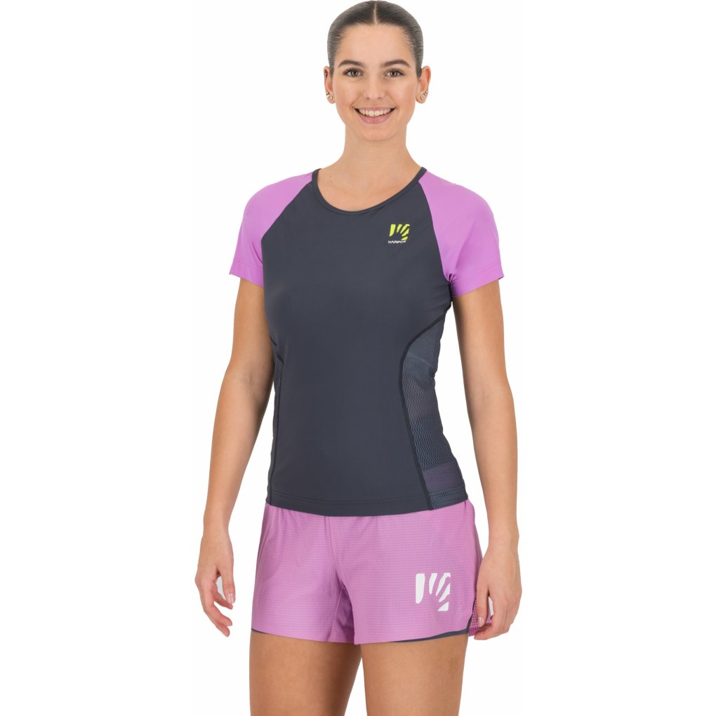 Karpos Lavaredo Evo Running Jersey Women - ombre blue/bloom