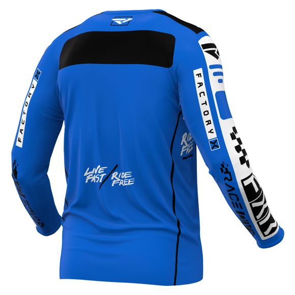 FXR YOUTH PODIUM 24 cross jersey - Blue / BlackRef: FXR0479