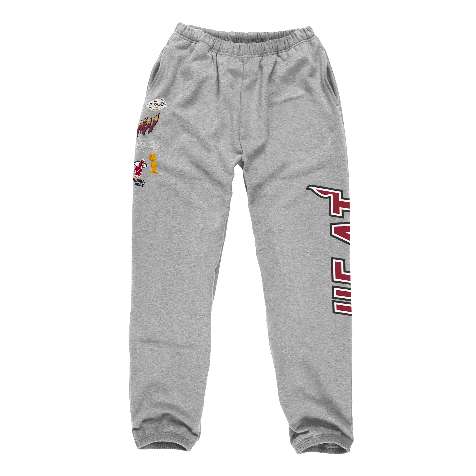 Miami Heat Champ City Mitchell & Ness Premium NBA Sweatpants