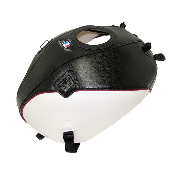 Bagster tank cover black/white/dark red stripeSUZUKI 650 SV 650 ABS - 2019 - 2025Ref: 1714G
