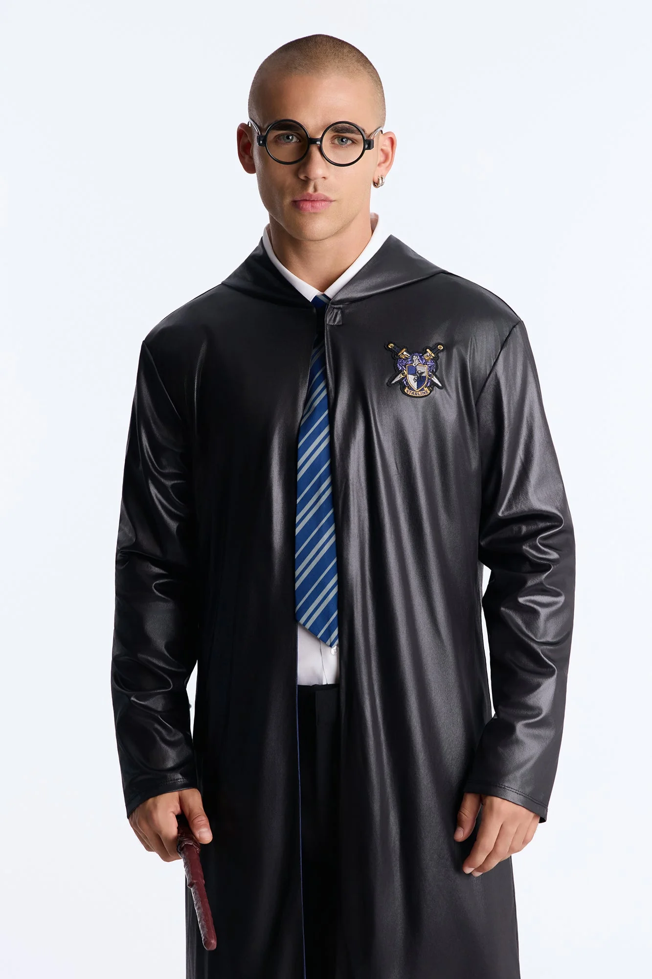 Spellbound Charmer 4 Piece Costume Set - Black/Blue