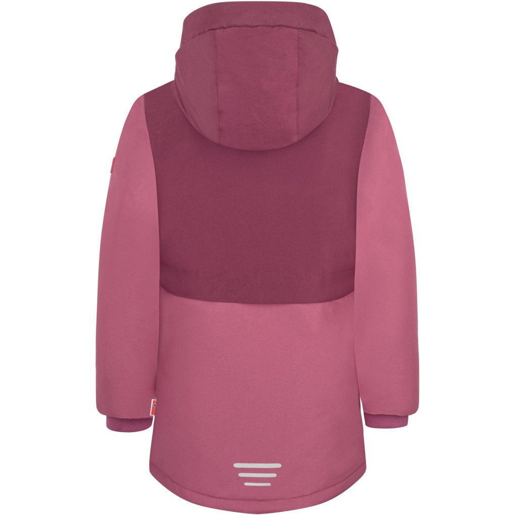 Trollkids Hovden Coat Girls - Redwood/Salmon