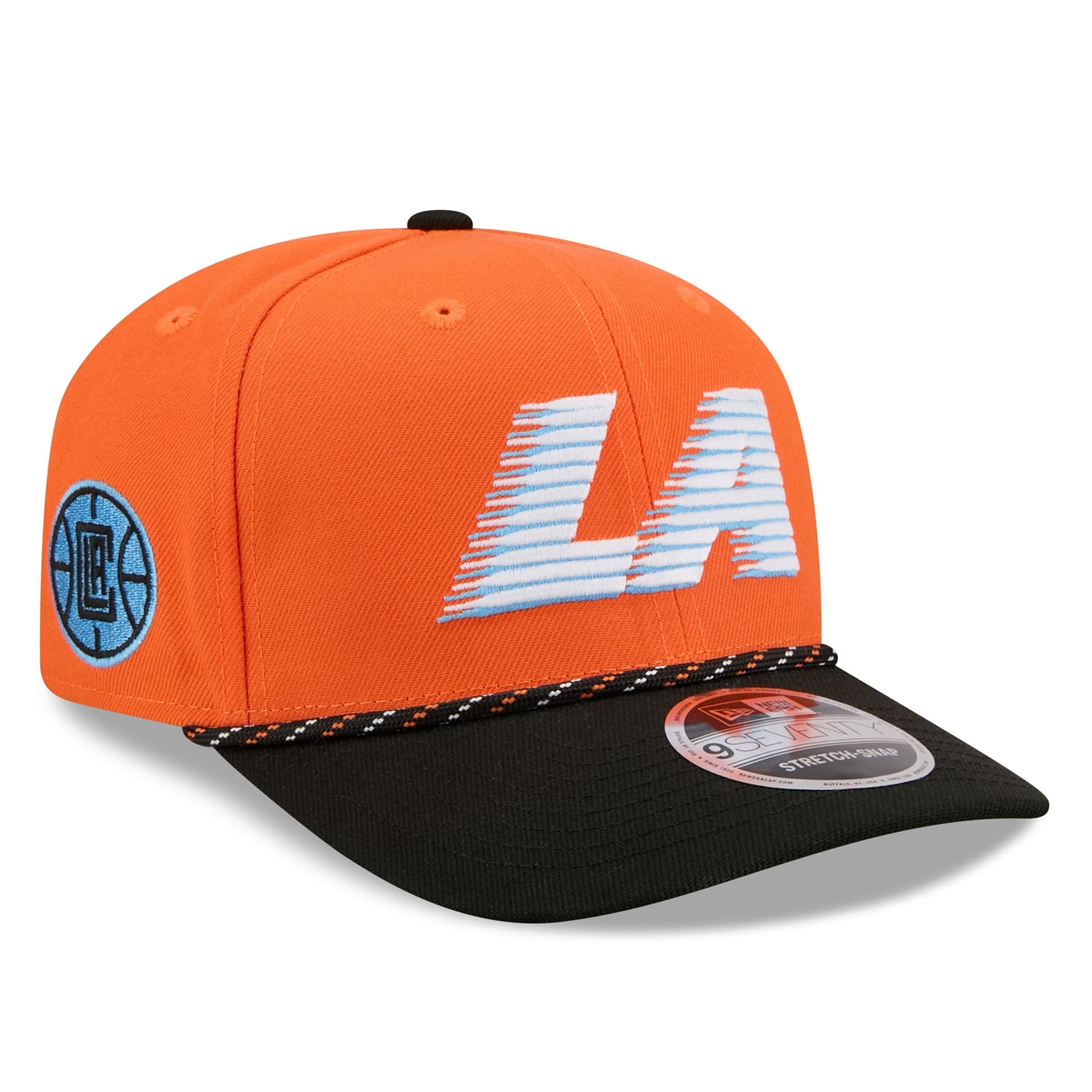 Los Angeles Clippers 2025-26 NBA City Edition 9SEVENTY Stretch-Snap Cap