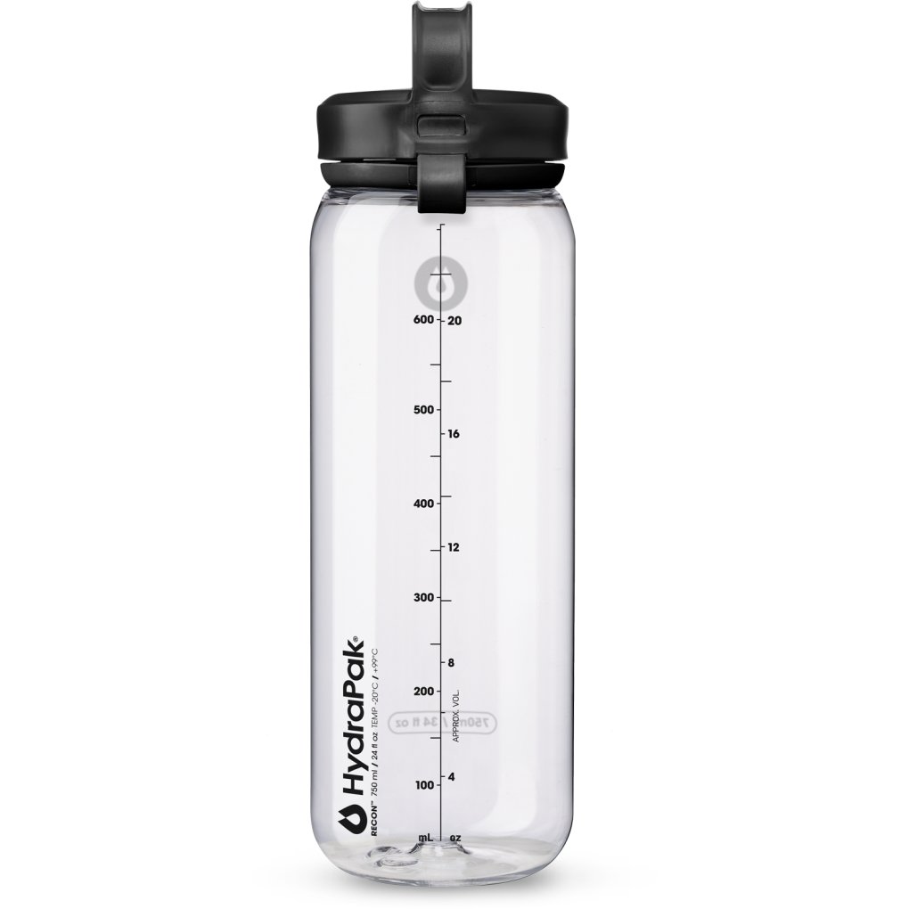 Hydrapak Recon Bottle Clip & Carry - 750ml - clear