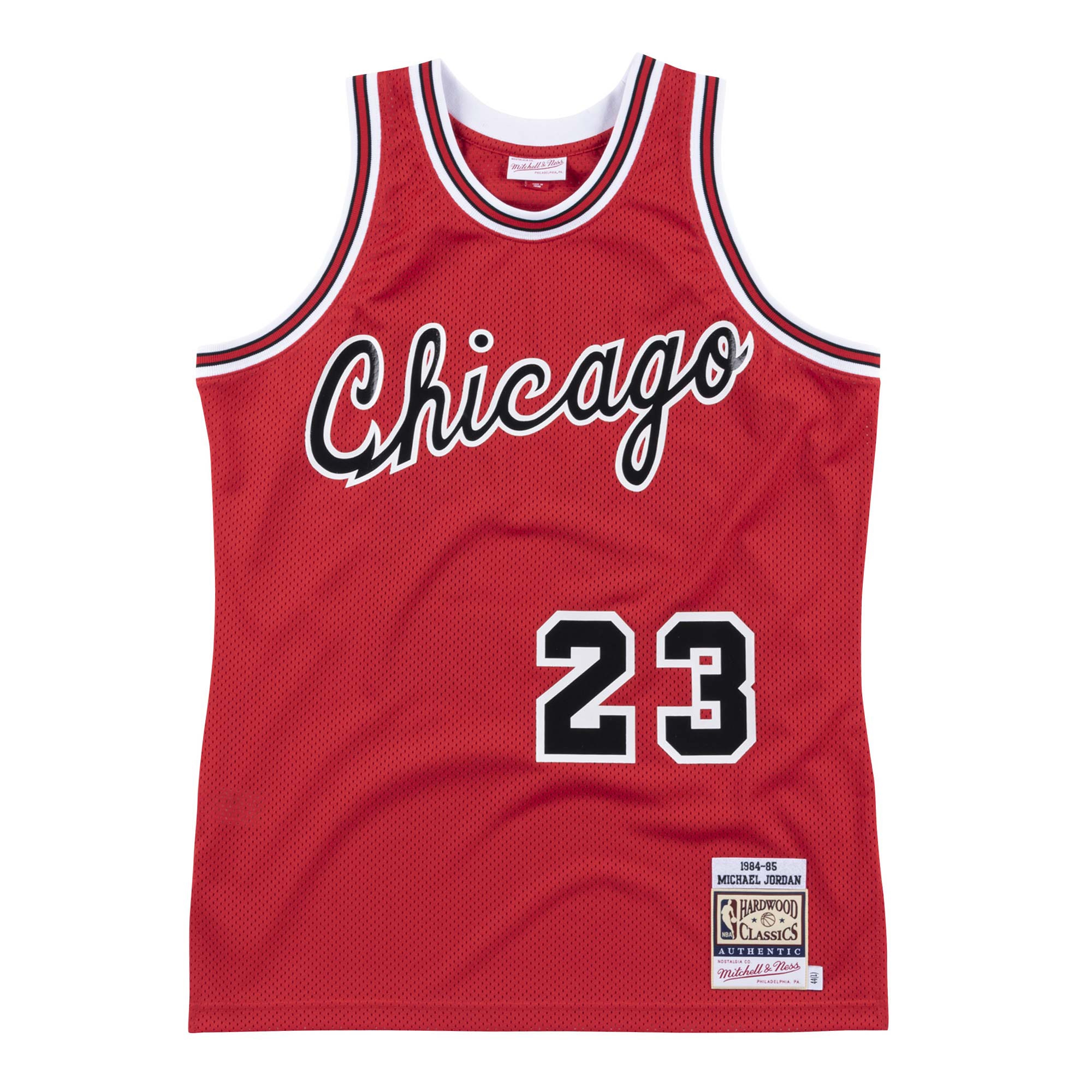Michael Jordan #23 Chicago Bulls 1984-85 Authentic NBA Jersey Red