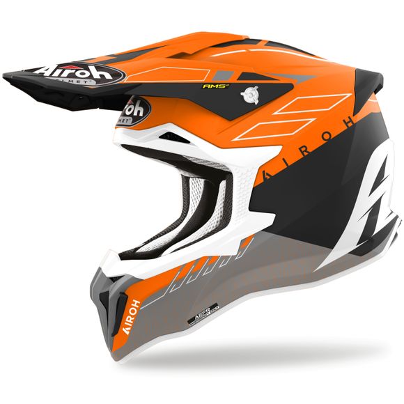 Casque cross Airoh STRYKER - SKIN 2025 - OrangeRef : AR1234