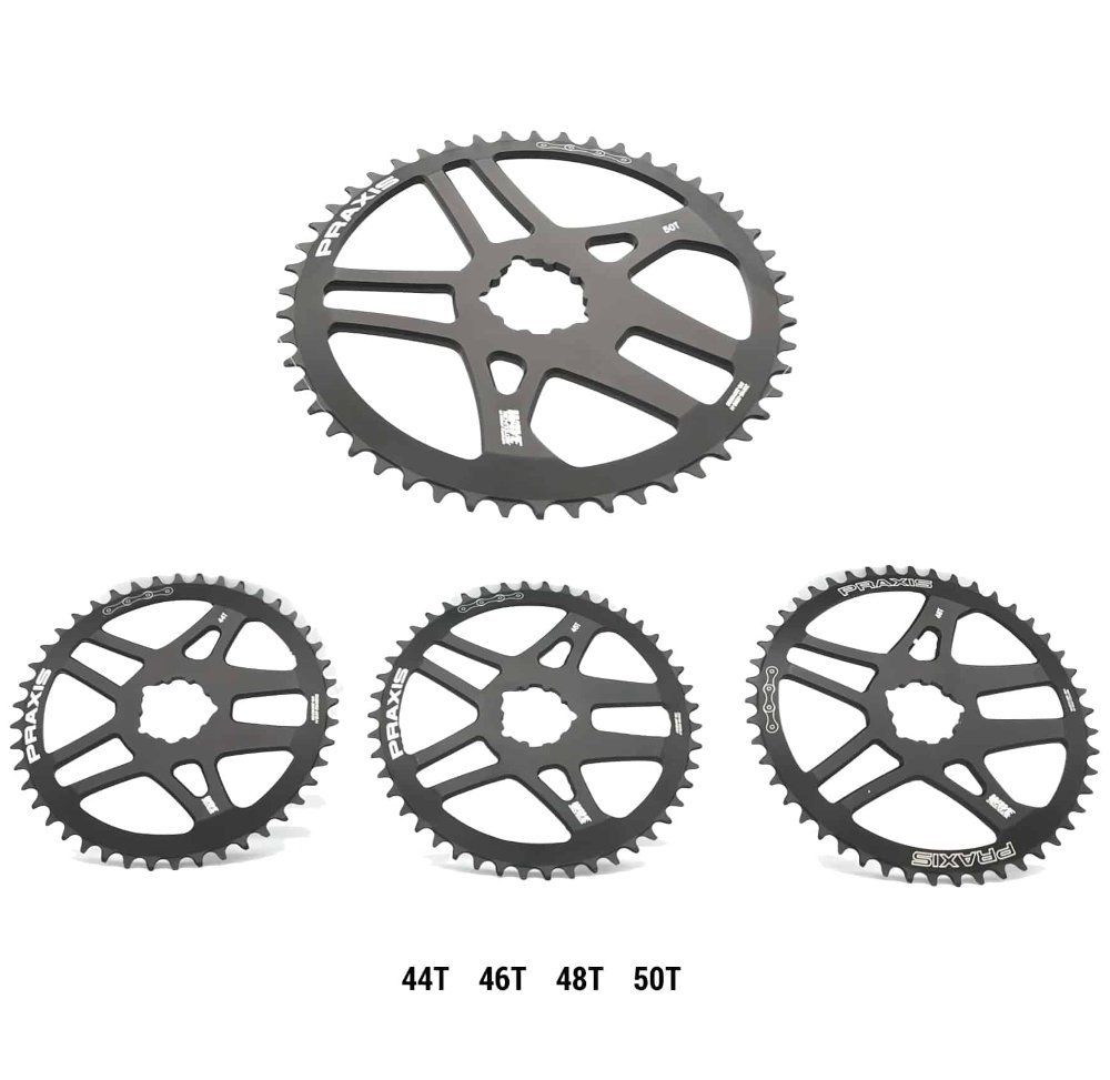 Praxis Works Road 1X DM 3-Bolt Wave™ Tech Chainring