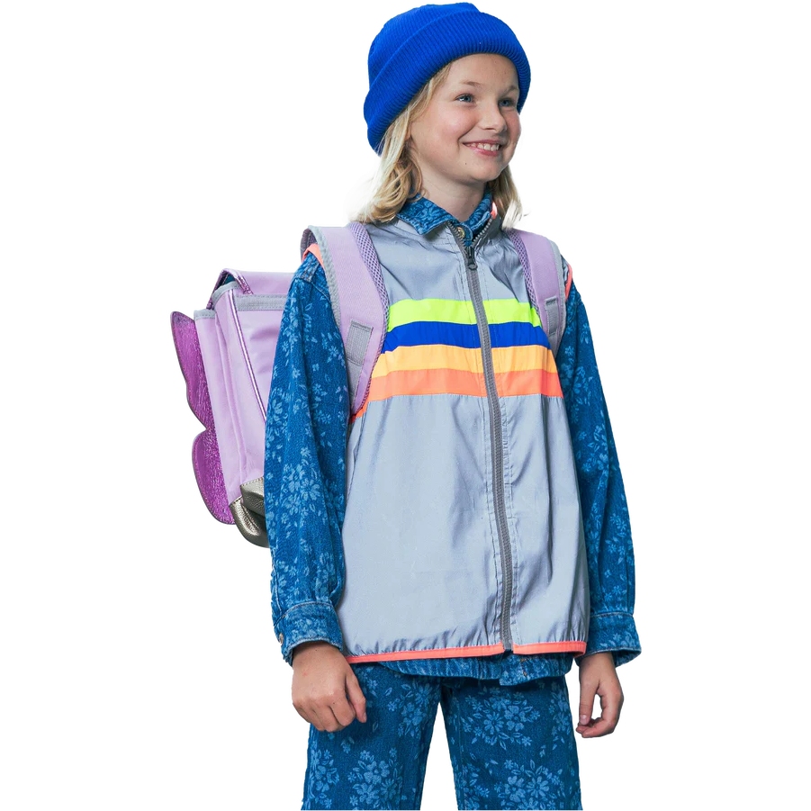 Gofluo Newyork Bodyglower Safety Vest Kids - Grey Reflective