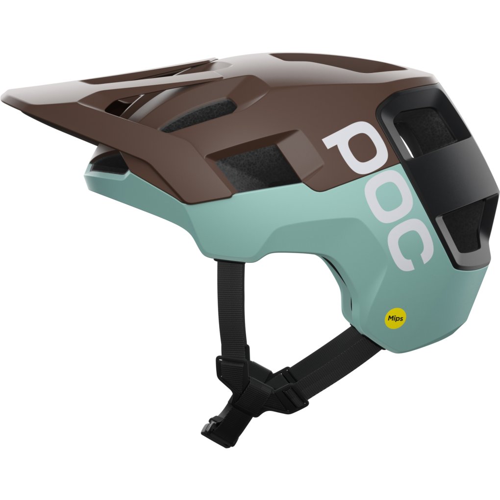 POC Kortal Race MIPS Helmet - 8882 Bronzite Brown Matt/Lazurite Blue Matt