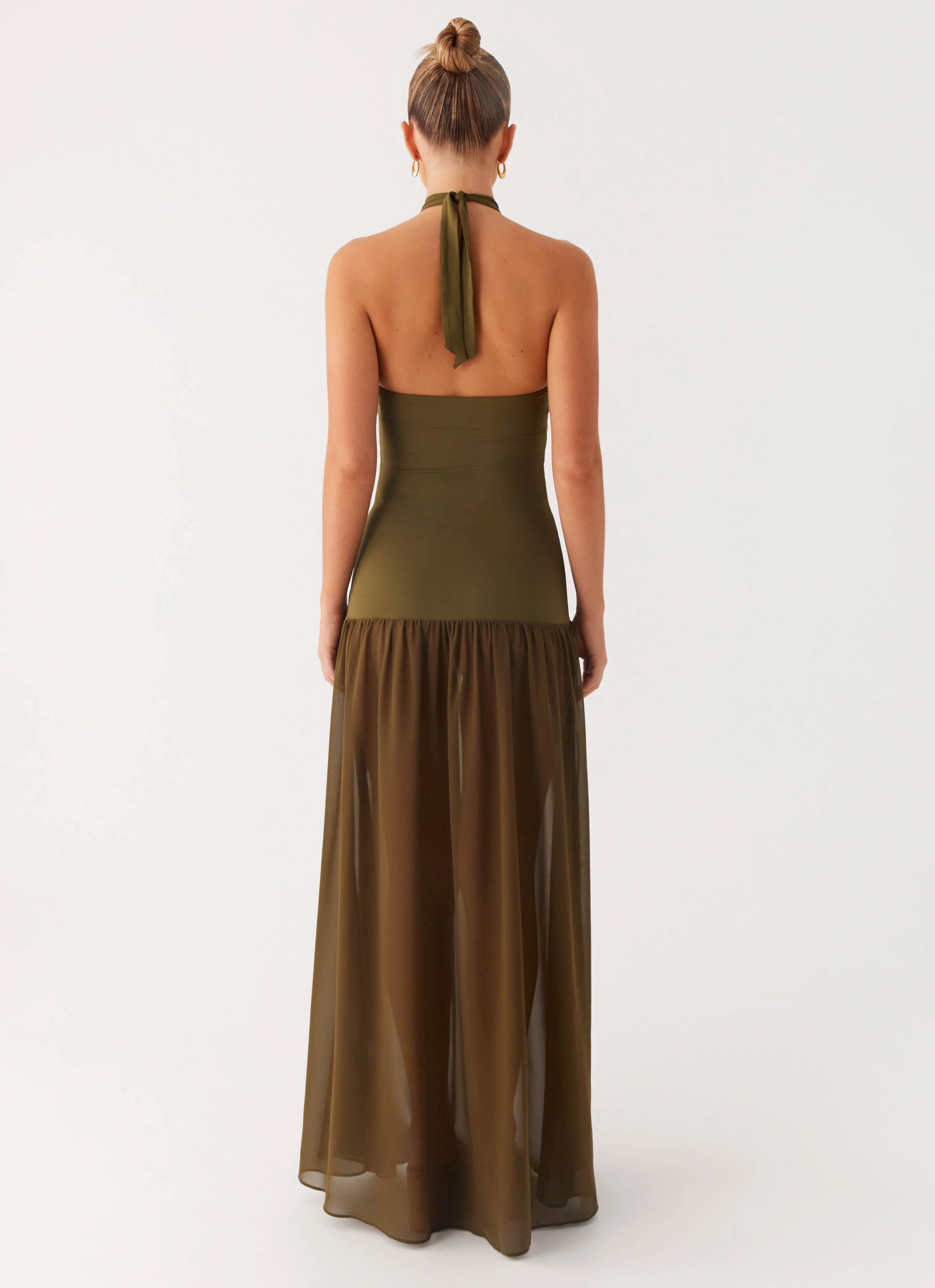 Cypress Kiss Maxi Dress - Khaki