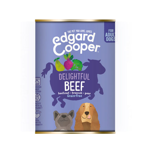 Edgard & Cooper Adult - Beef - 6 x 400 g