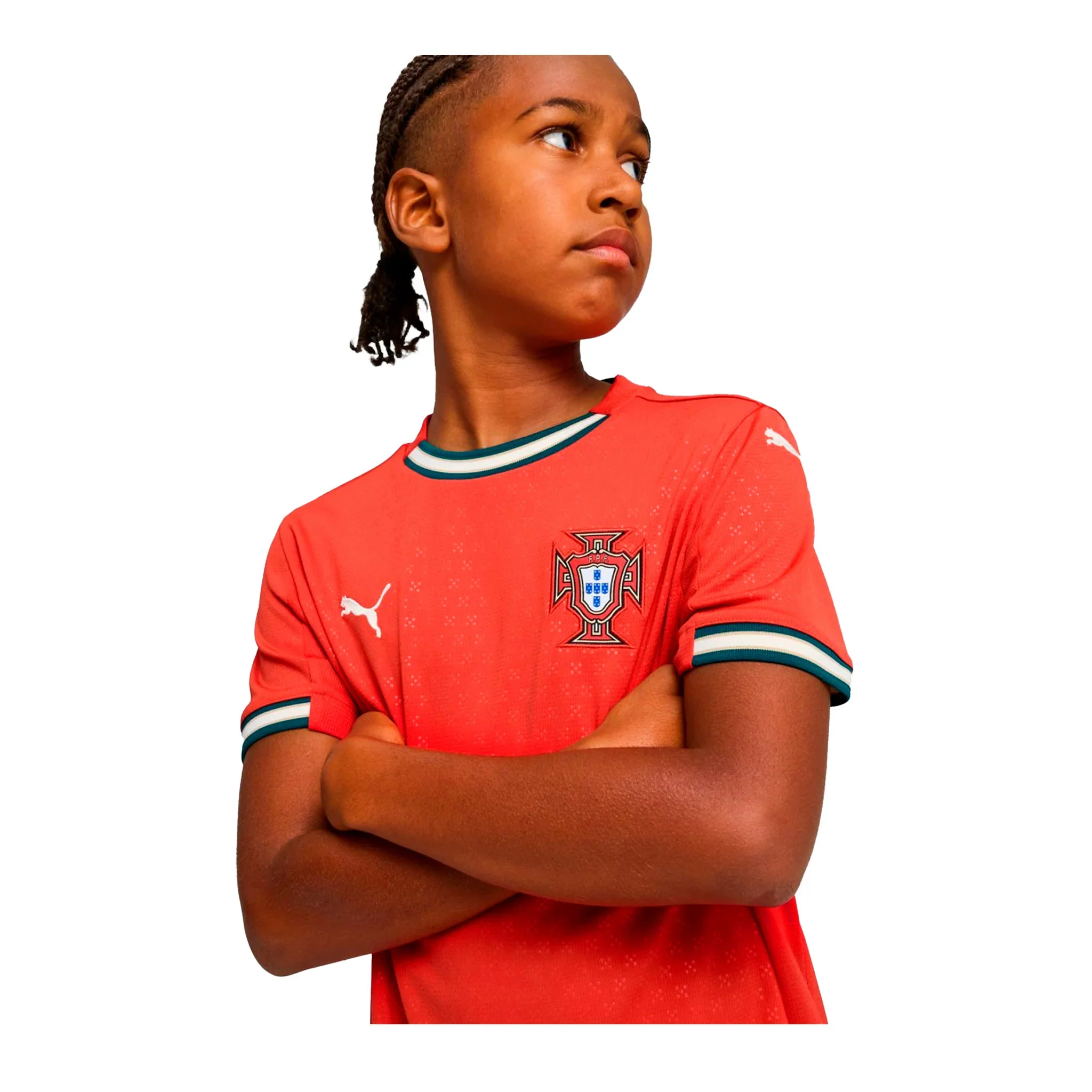 Portugal FPF Junior Home Jersey 2025
