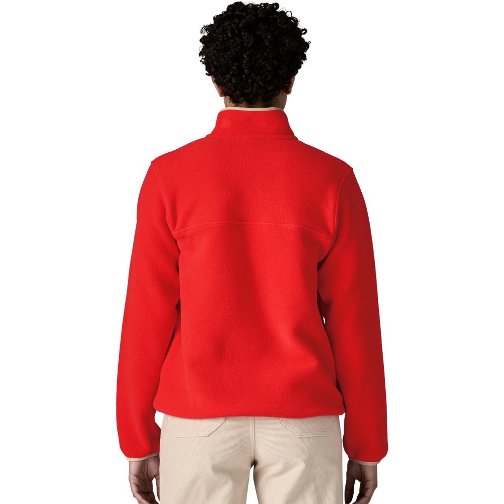 Patagonia Lightweight Synchilla Snap-T Fleece Pullover Women - Sizzle Red
