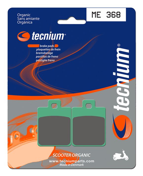 Tecnium Scooter organic brake pads - ME368Ref: TE00754A / 1022689