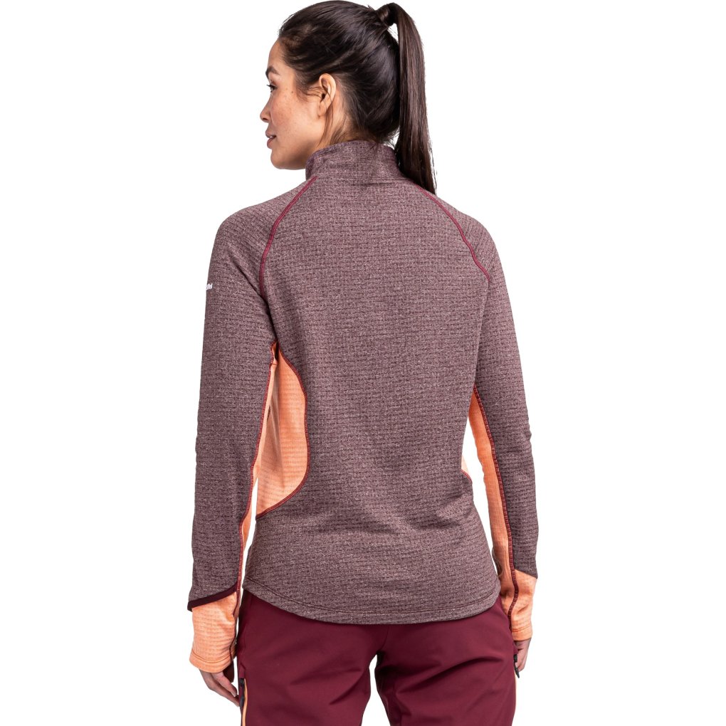 Schöffel Cristallo Longsleeve Shirt Women - dark burgundy 2965