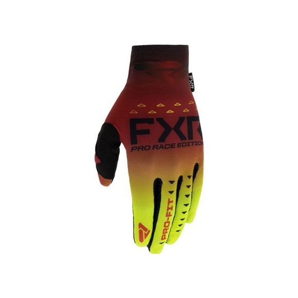 FXR PRO-FIT AIR 2023 cross gloves - Red / YellowRef: FXR0403