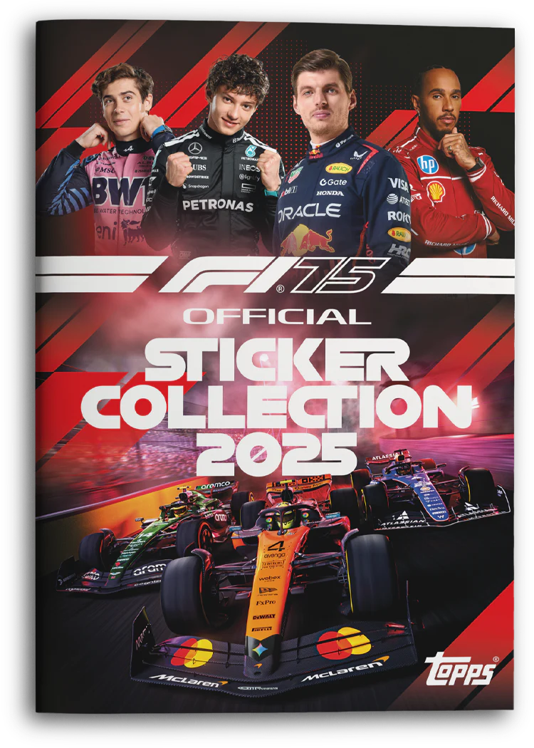 Formula 1® Sticker Collection 2025 - Complete Sticker and Album Set!