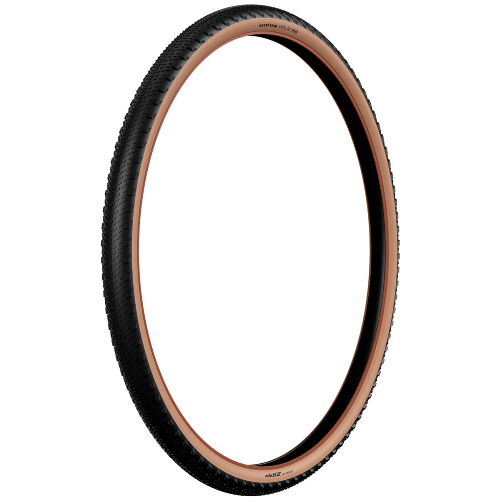 ZIPP XPLR Inter Folding Tire - Gravel | Tubeless Ready | by Goodyear - 45-622