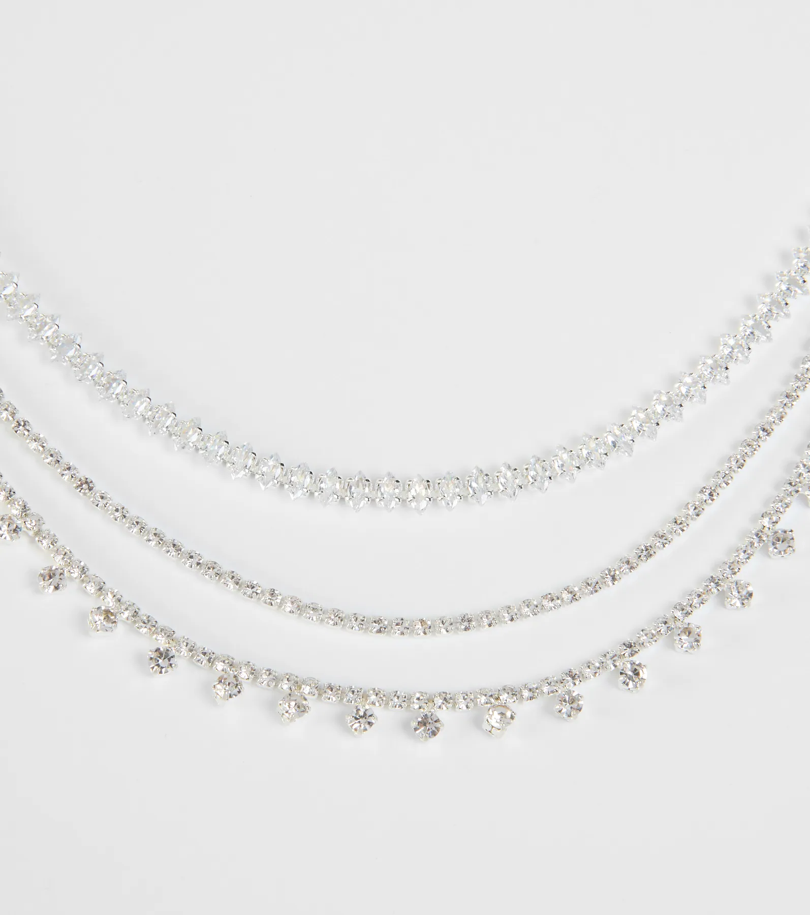Luxe Dreams Cubic Zirconia Layered Necklace