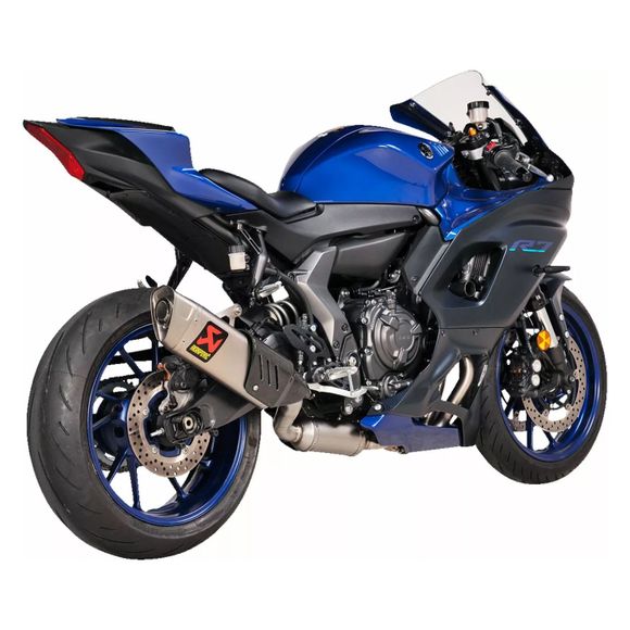 Full Akrapovic Titane - Racing Line - Gray Line LineYAMAHA 700 R7 - 2021 - 2025Ref: SA0070/18103053