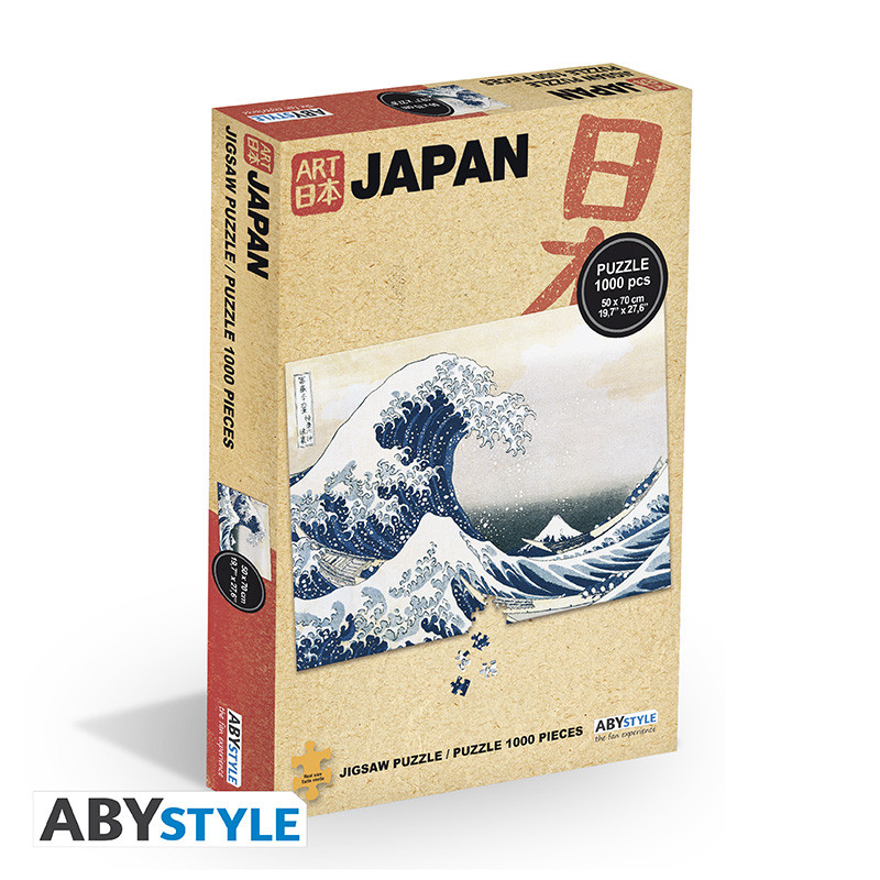 HOKUSAI Jigsaw puzzle 1000 pieces The Wave of Kanagawa