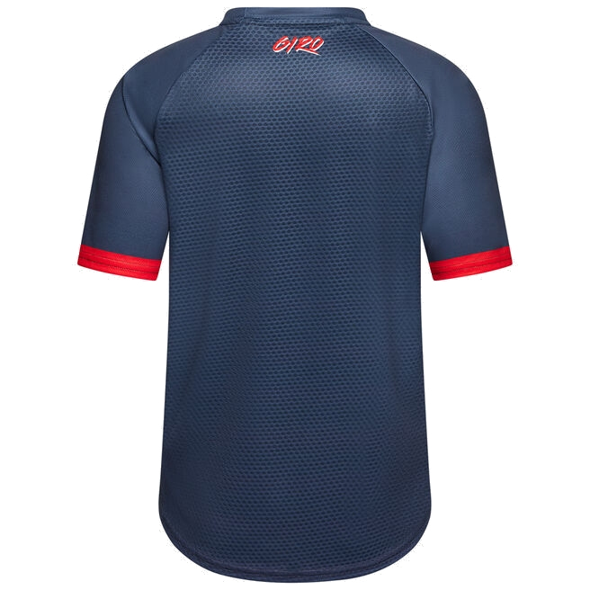 Giro Roust Shortsleeve Jersey Youth - dark shark ripple