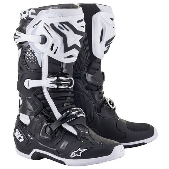 Bottes cross Alpinestars TECH 10 2025 - Noir / BlancRef : AP12232