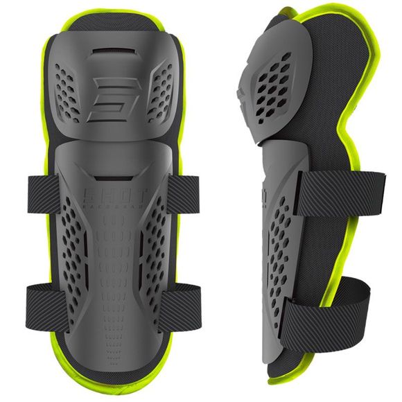 Optimal Shot Kneepers 2.0 Children - Black Neon Yellow - Black / YellowRef: so2242 / a09-25c2-a01