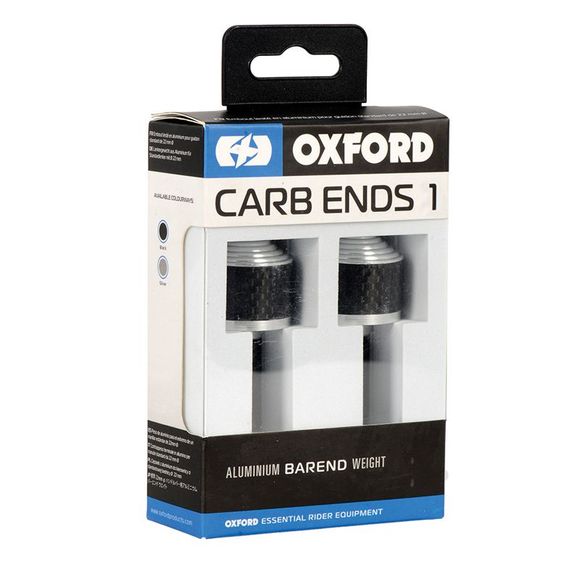 Oxford CarbEnds 2 Handlebar Bar Ends (22 mm) Universal - GrayRef: OD0160