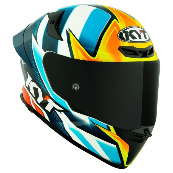 KYT TT-REVO TATI REPLICA Full-Face Helmet - MulticolorRef: KYT0164