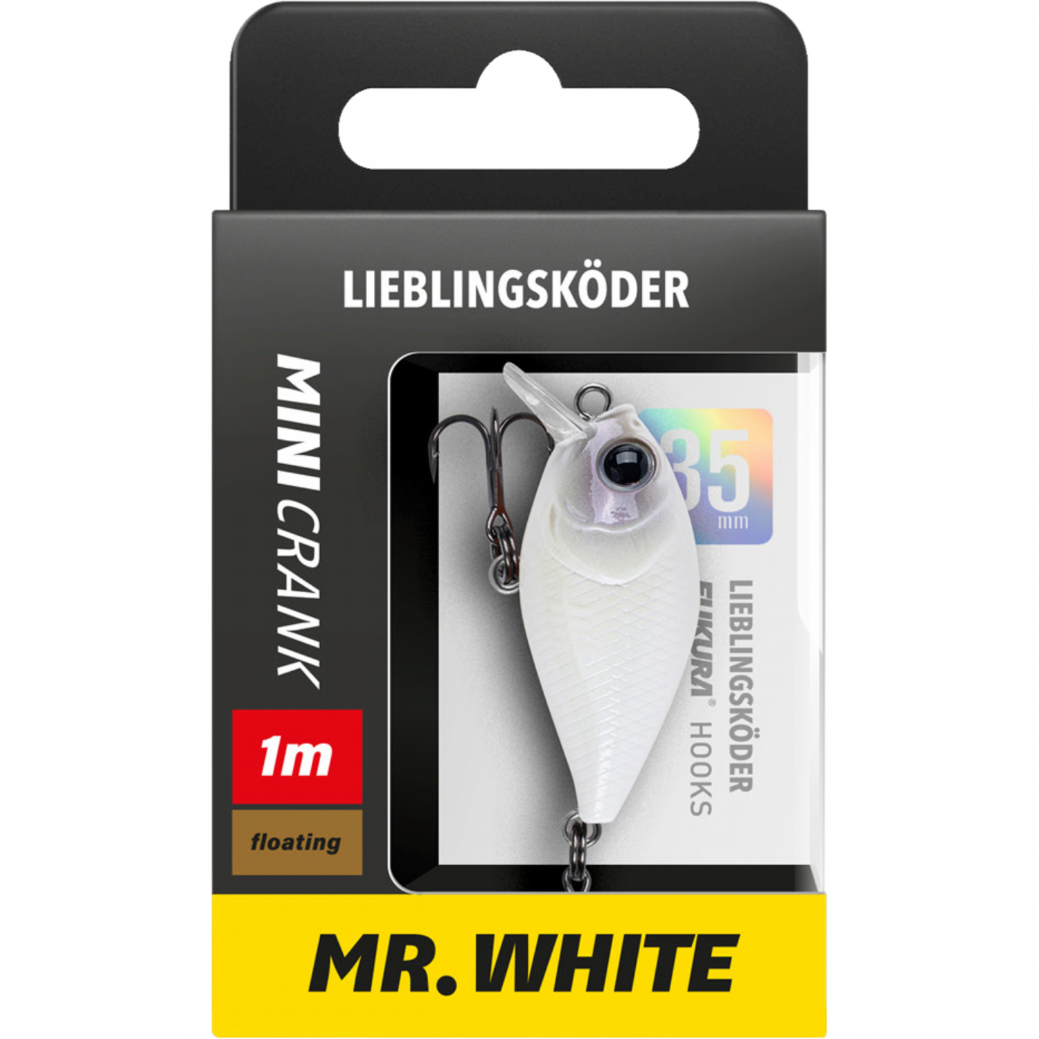 Lieblingsköder Mini Crank (Mr. White)