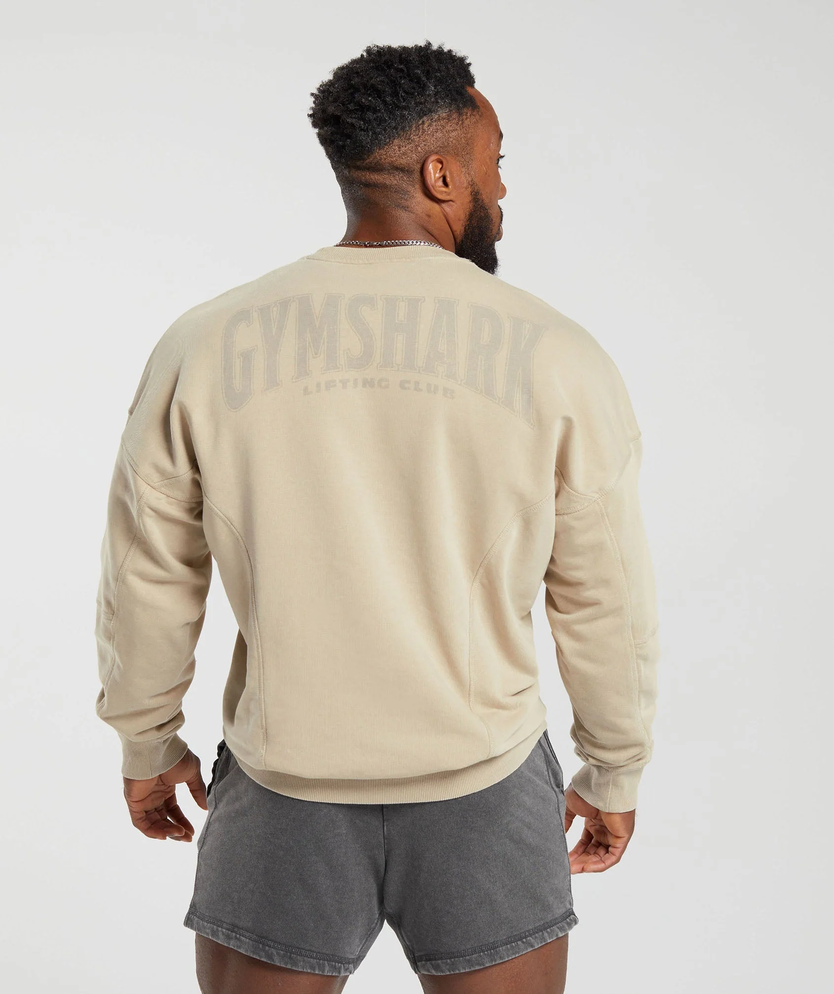 Heritage Washed Crew Desert Beige
