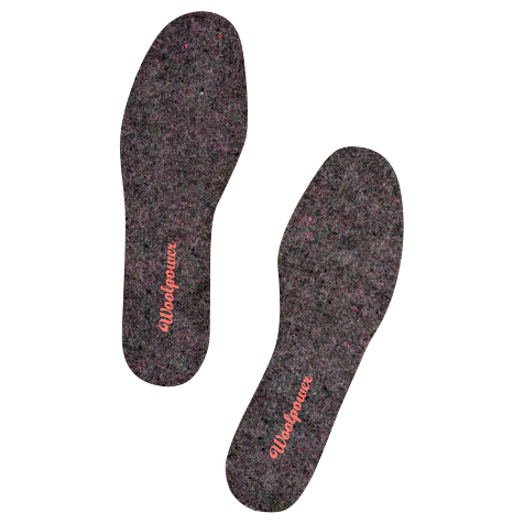 Woolpower Felt Insoles Unisex (Recycled Grey)