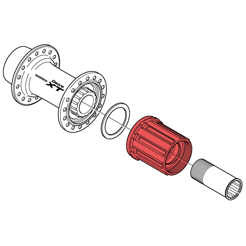 Shimano Deore XT Hubs Freehub Body - FH-M770