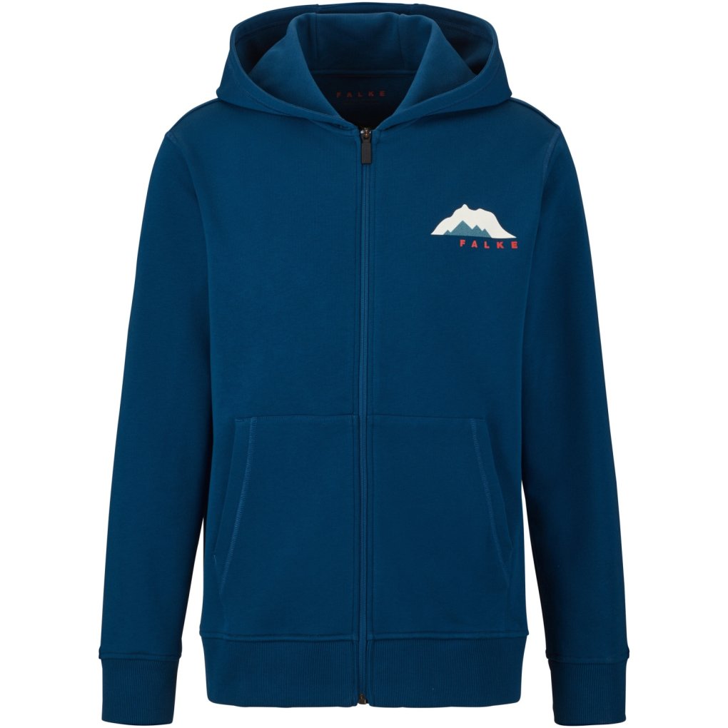 Falke TK Zip Hoody Men - blue pond 6598