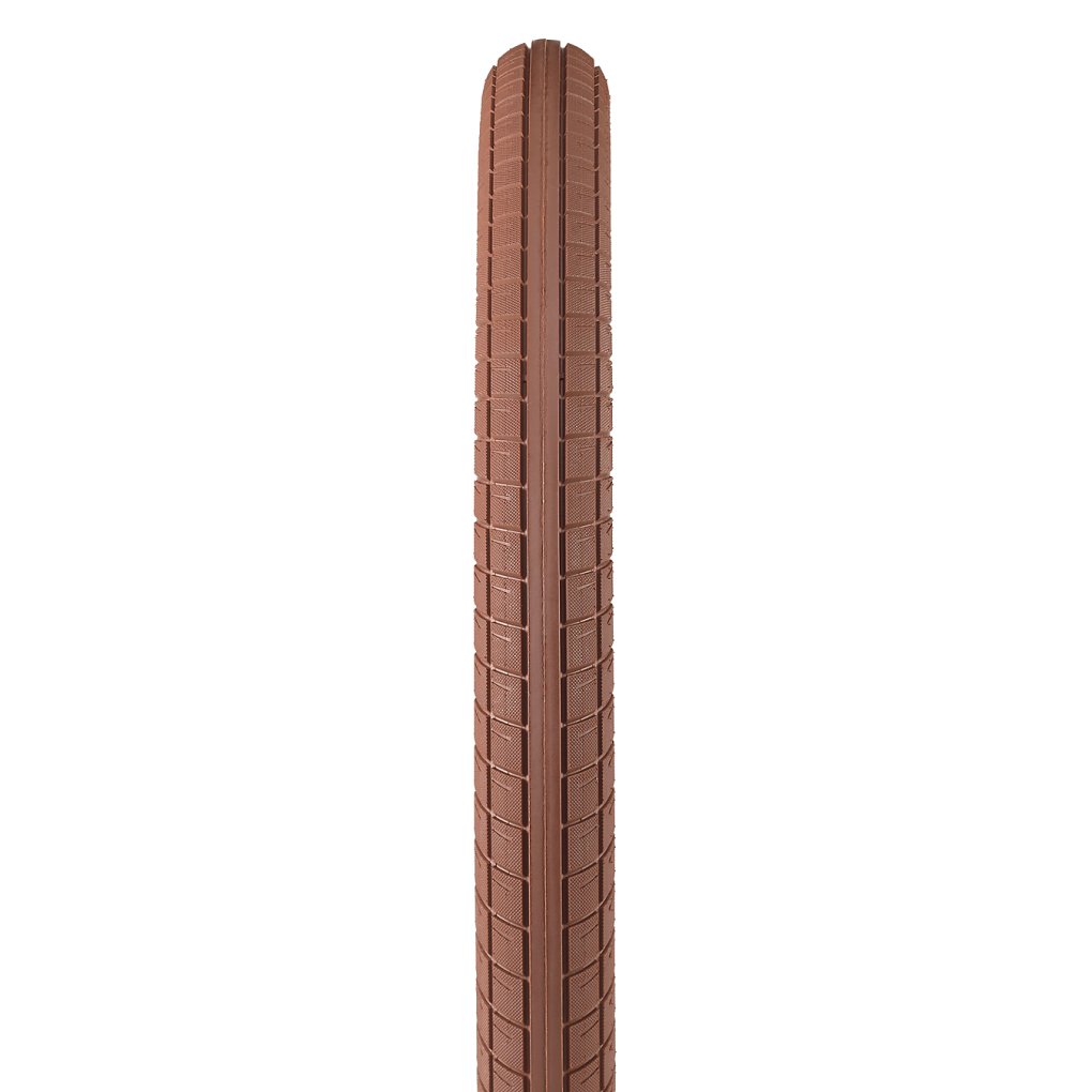 Bontrager E6 Rigid Tire - Clincher | Hard-Case Lite | ECE-R75 - 27.5 x 2.4 Inch - Natural/Reflective