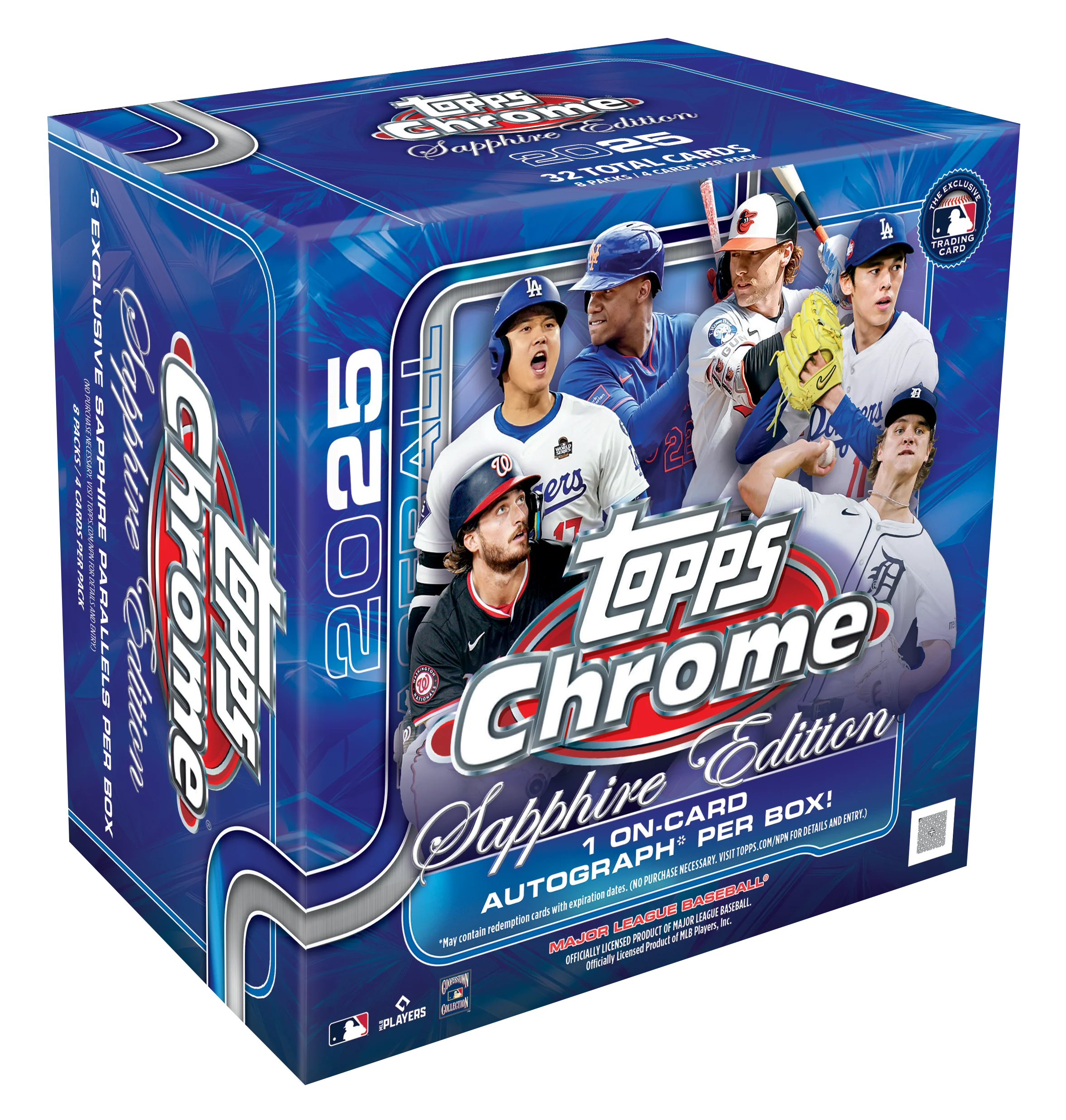 2025 Topps Chrome® Baseball - Sapphire Edition - Hobby Box