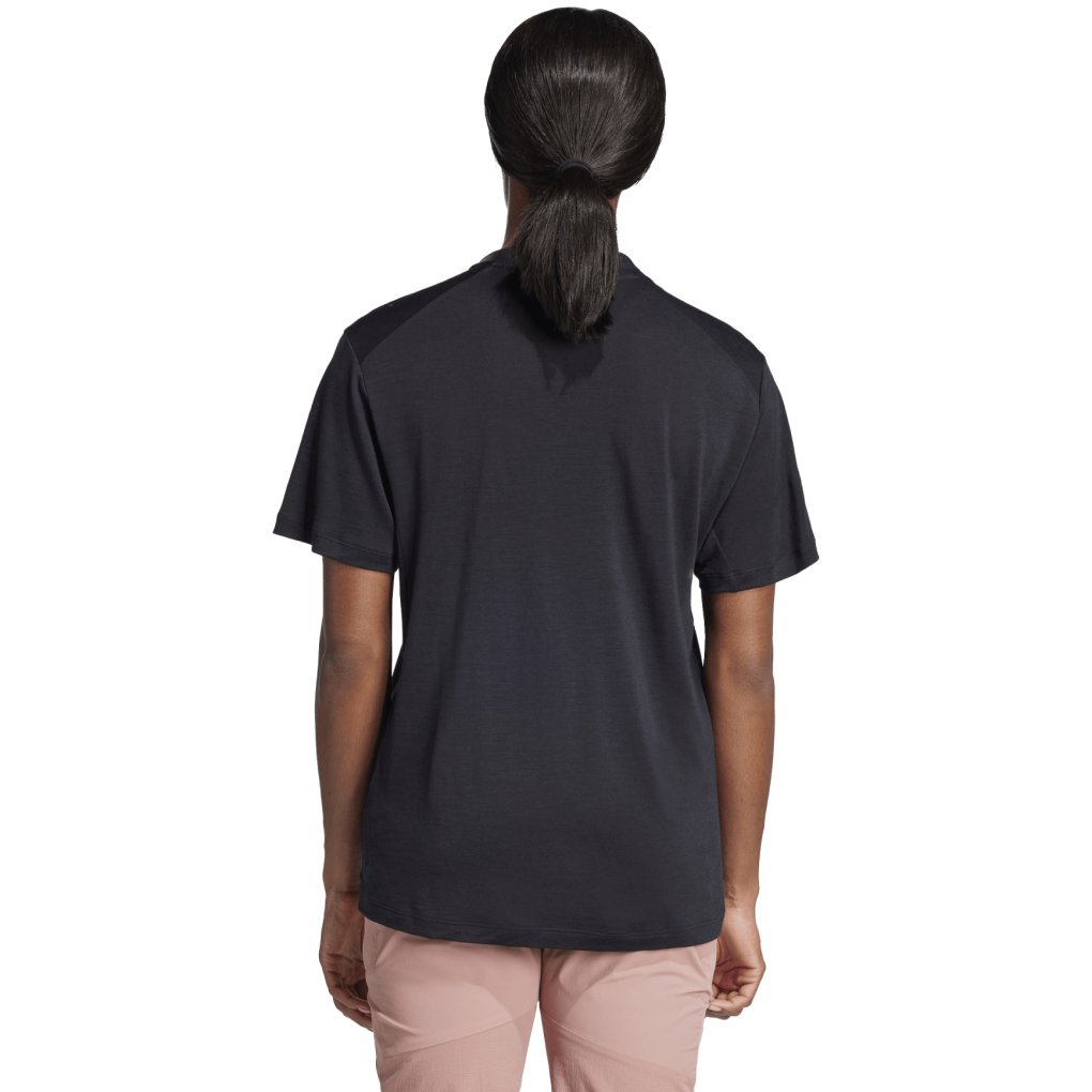 adidas TERREX Xperior Merino T-Shirt Women - black JE0348
