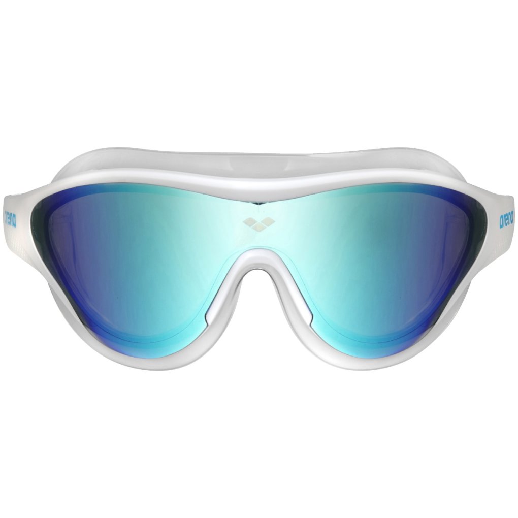 arena The One Mask Mirror Swimming Goggles - Blue/White/Black