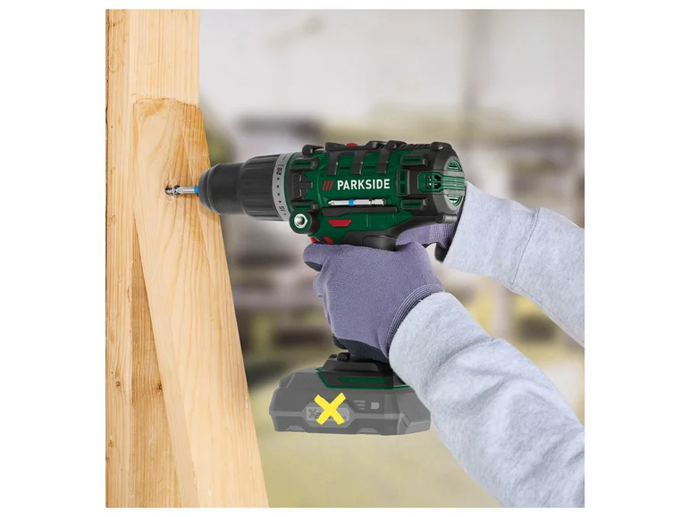 PARKSIDE® Perceuse-visseuse à percussion sans fil 3 en 1 PSBSA 20-Li C3, 20 V