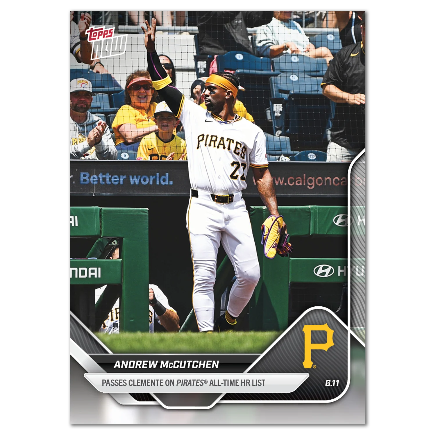 Andrew McCutchen - 2025 MLB Topps NOW® - Card 290