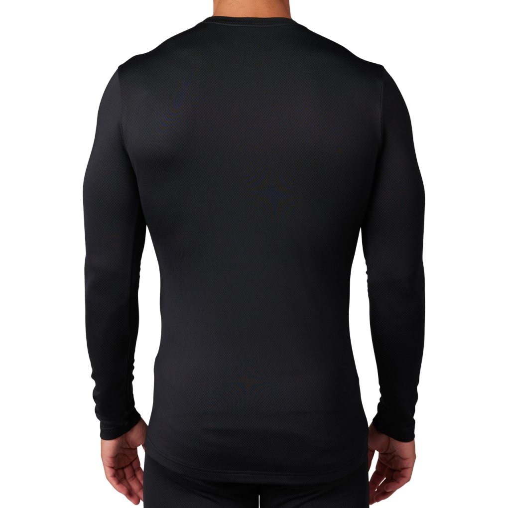 FOX Tecbase Fire Longsleeve Shirt Men - black